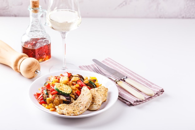 Dania domowe na stole